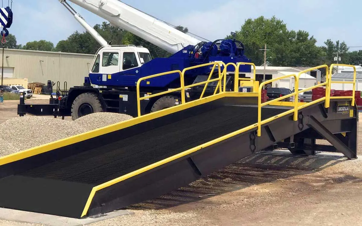 Portable Loading Dock: Premium Forklift Ramp - Dockzilla