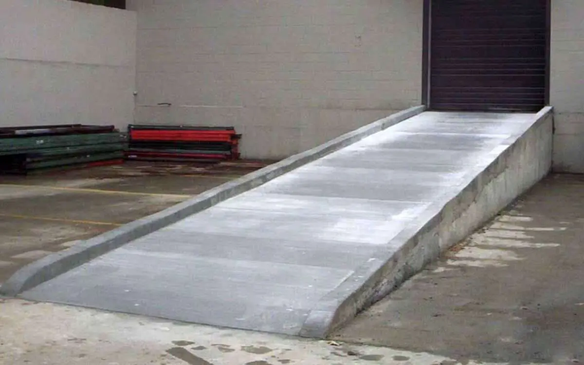 Concrete Loading Dock Ramp bad Concrete Loading Dock Ramp bad