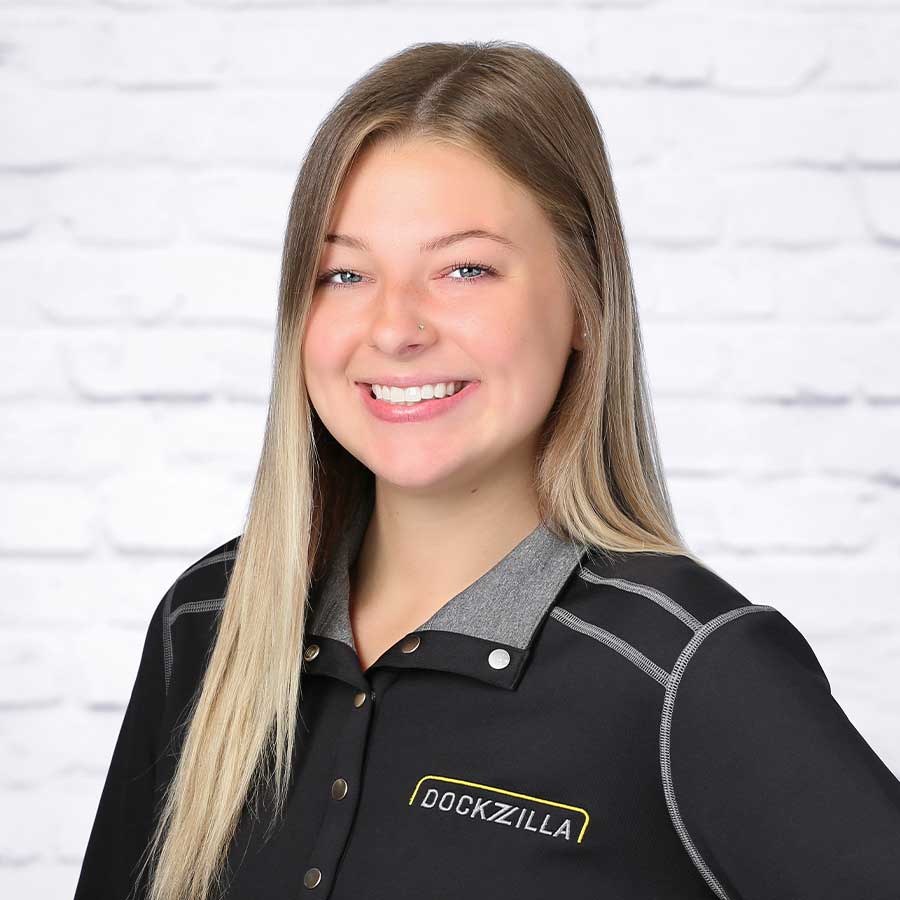 Dockzilla Sales Coordinator Katie Samuelson